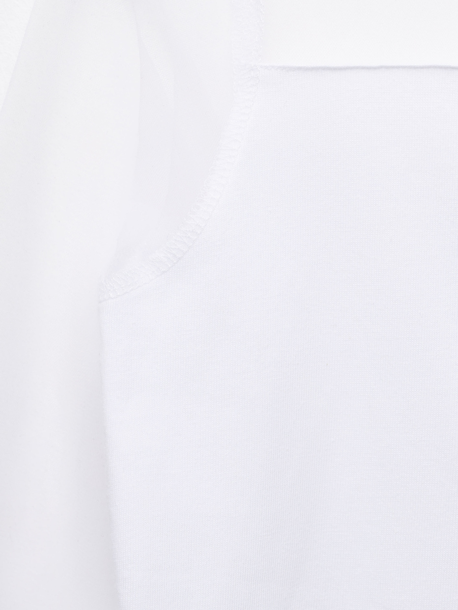 Трикотажная блузка с короткими рукавами для девочек, фото - 4