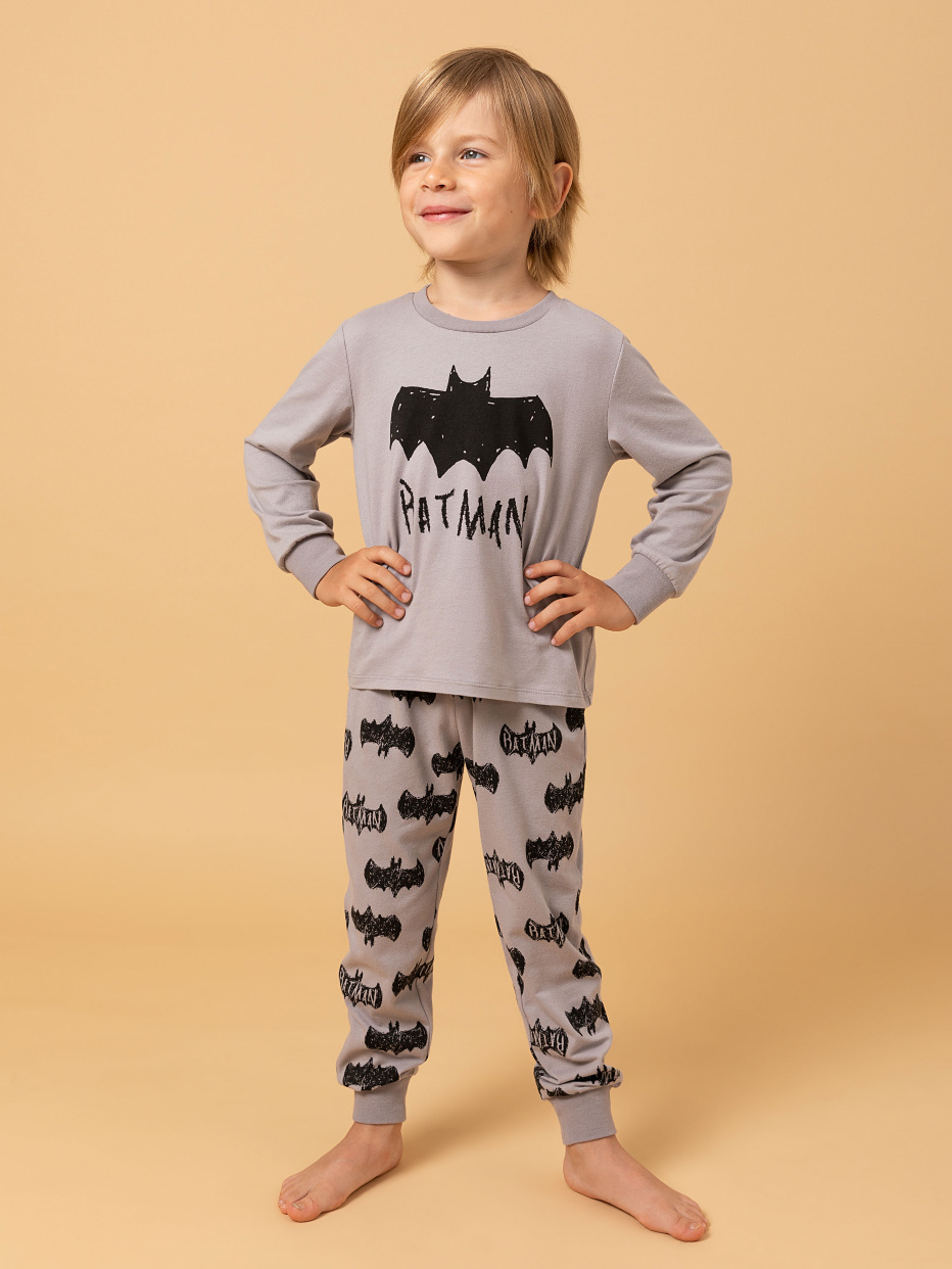 Пижама для мальчиков с принтом Batman, фото - 2