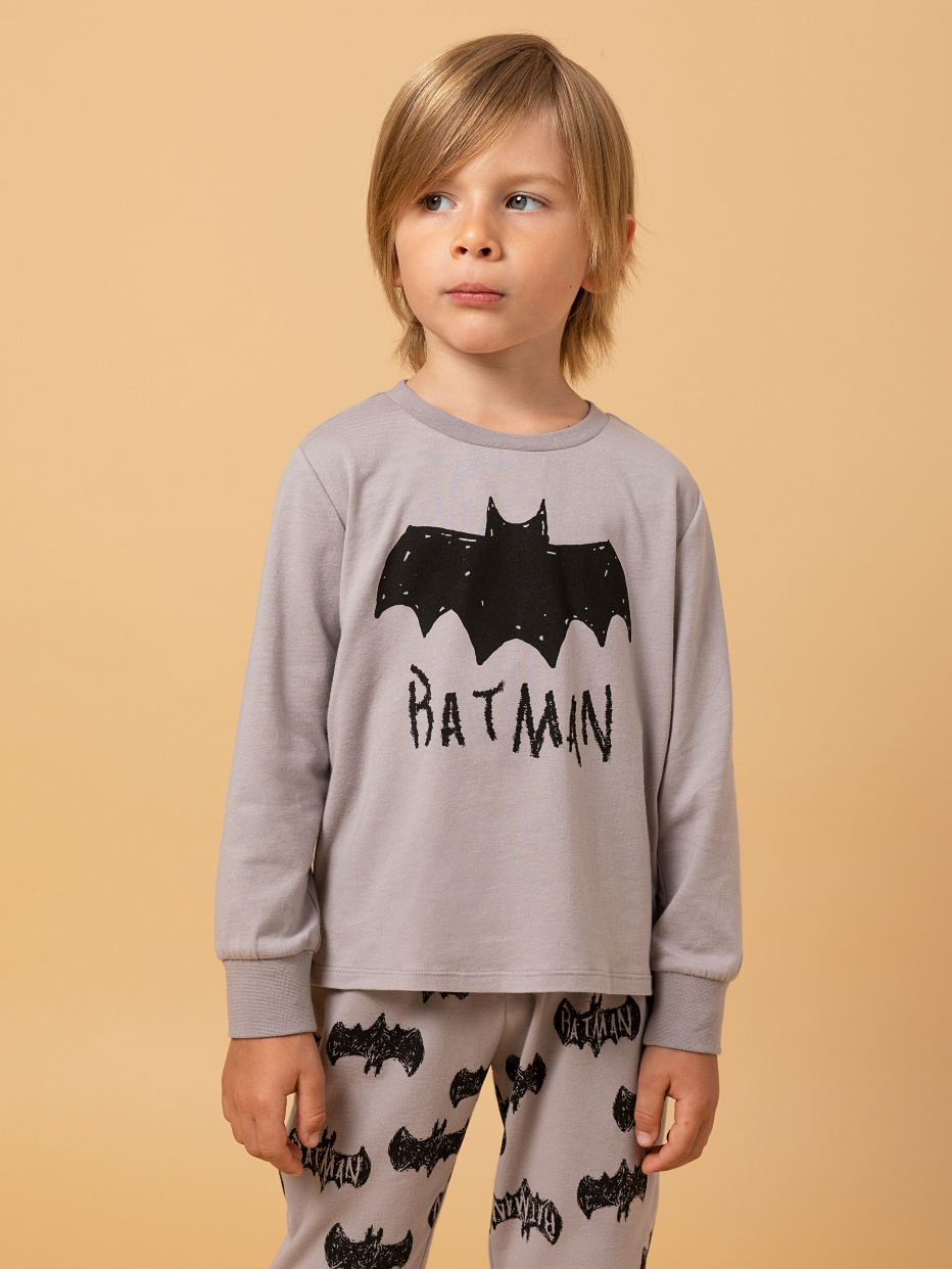 Пижама для мальчиков с принтом Batman, фото - 3