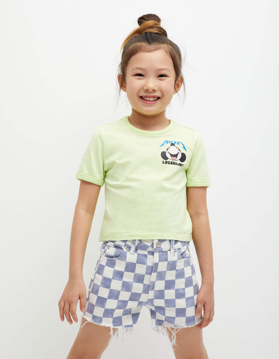 Джинсовые шорты с необработанными краями для девочек sumwon джинсовые шорты с необработанными краями синий