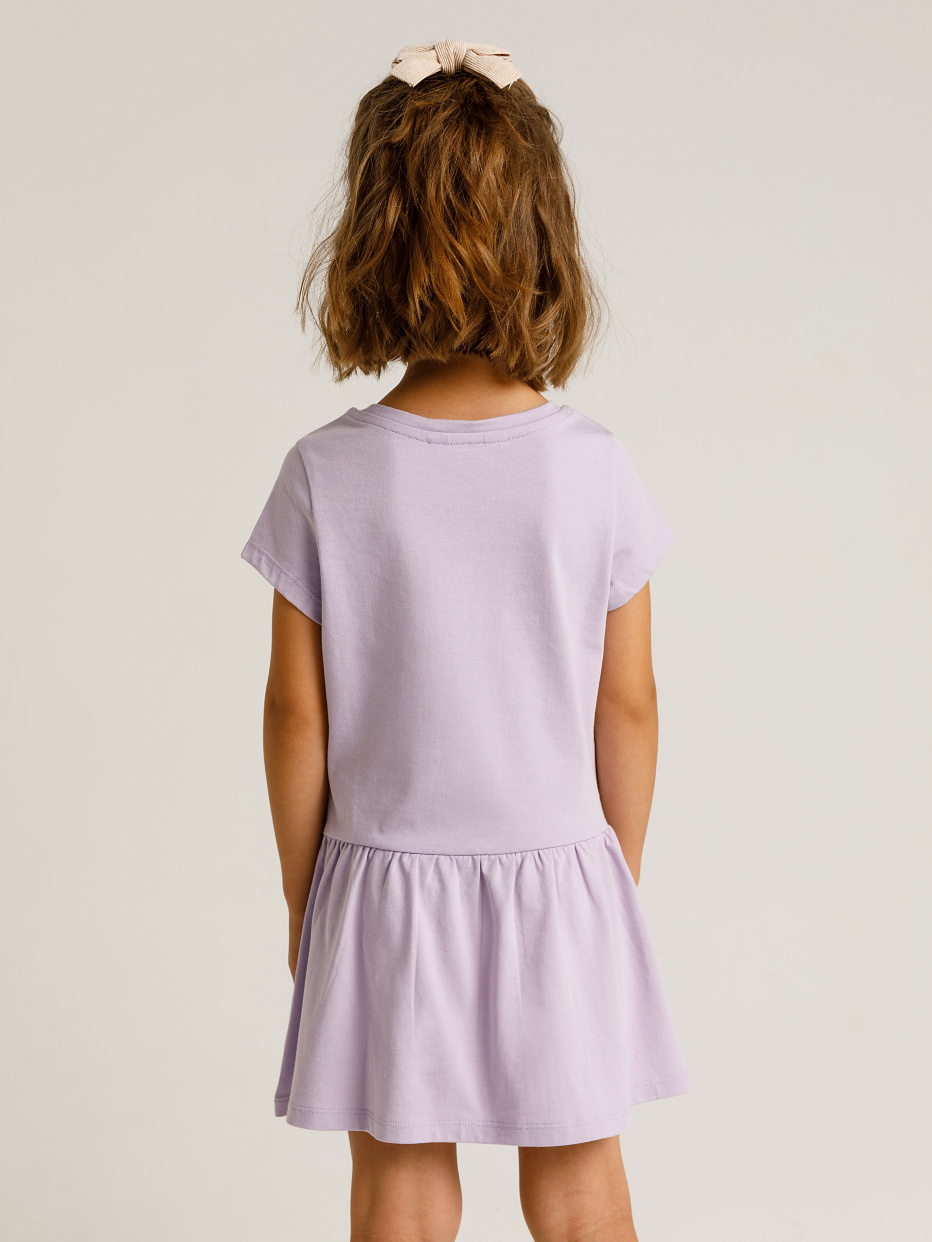 Платье с принтом для девочек, фото - 5