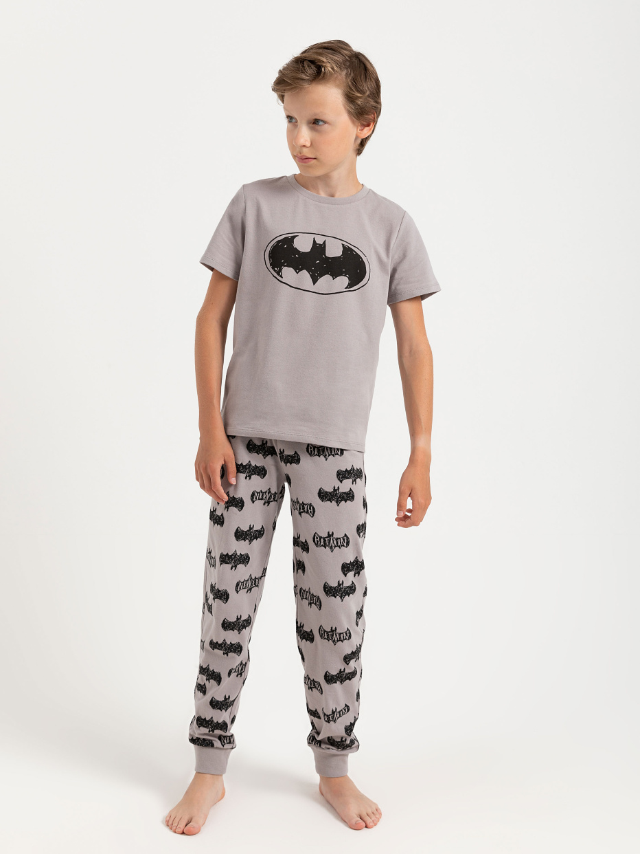 Пижама для мальчиков с принтом Batman, фото - 3