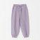 Трикотажные брюки оверсайз для девочки, цвет лаванда