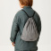 Светоотражающая сумка-мешок детская, цвет серый