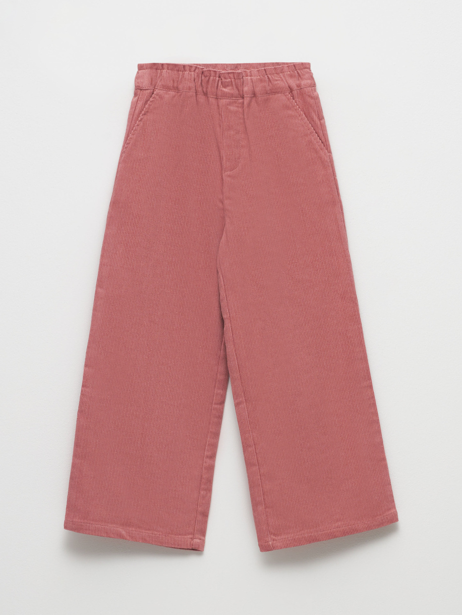 Широкие вельветовые брюки для девочек, фото - 2