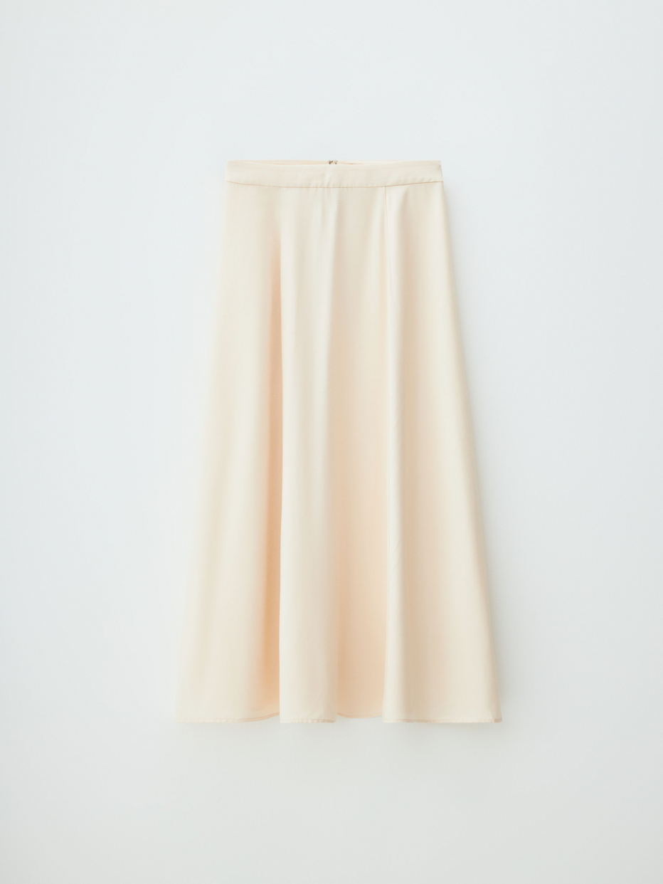 Сатиновая юбка миди, фото - 6