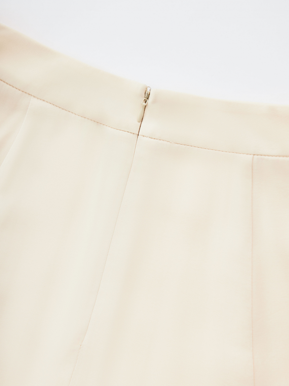 Сатиновая юбка миди, фото - 7