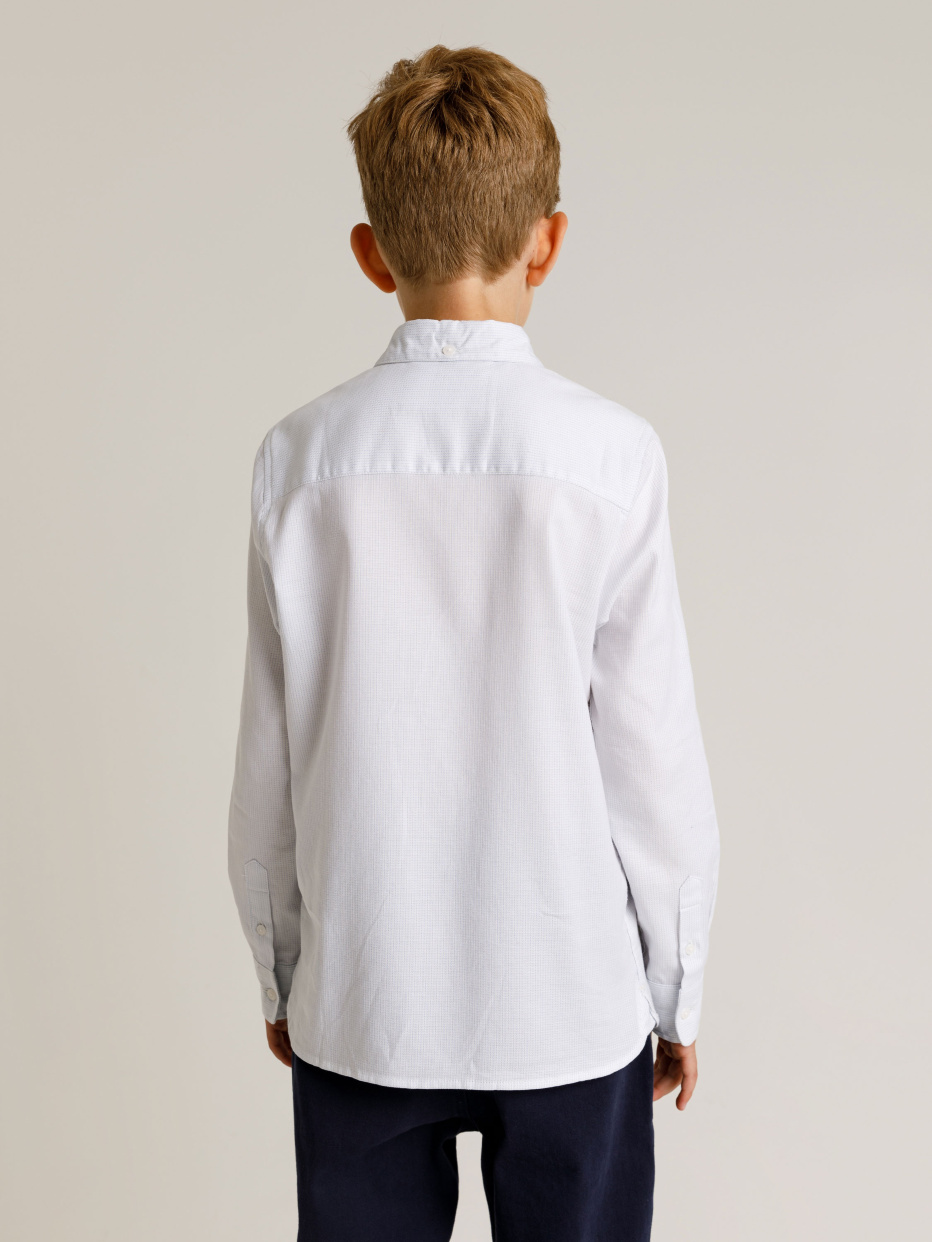 Хлопковая рубашка для мальчиков, фото - 5