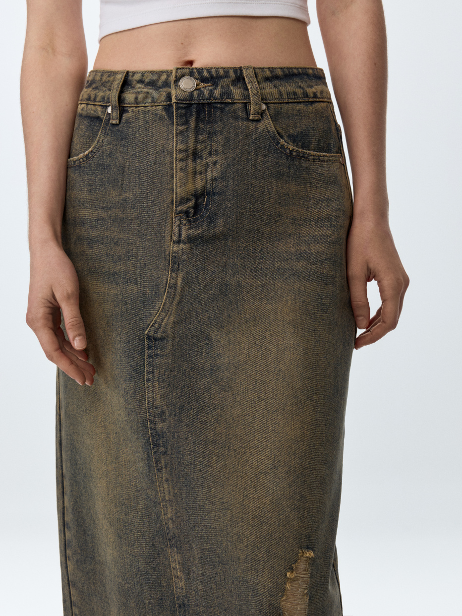 юбка джинсовая женская, фото - 3