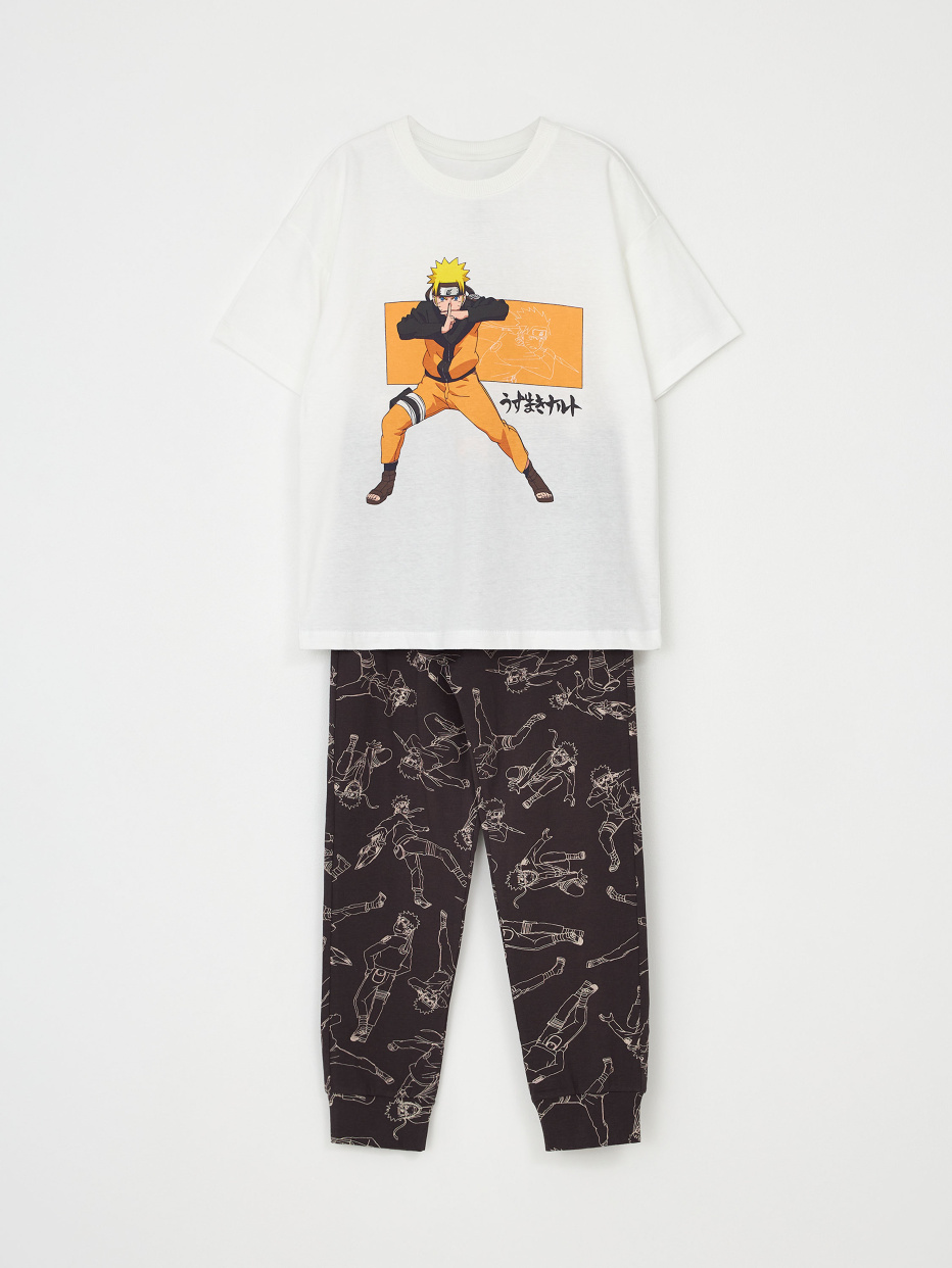 Пижама с принтом Naruto для мальчиков, фото - 4