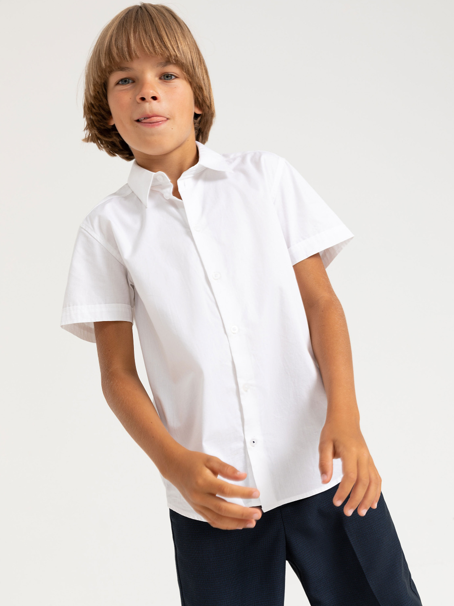 Рубашка с коротким рукавом для мальчиков, фото - 4