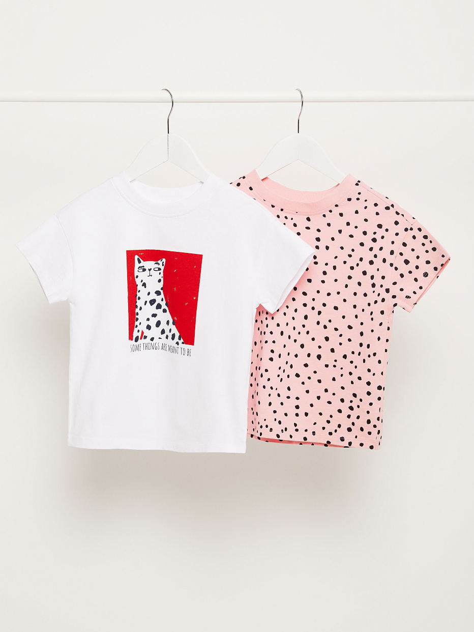 Набор футболок для девочек (2 шт.), фото - 1