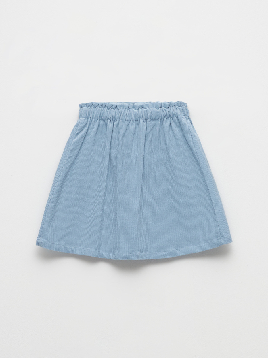 Вельветовая юбка для девочек, фото - 4