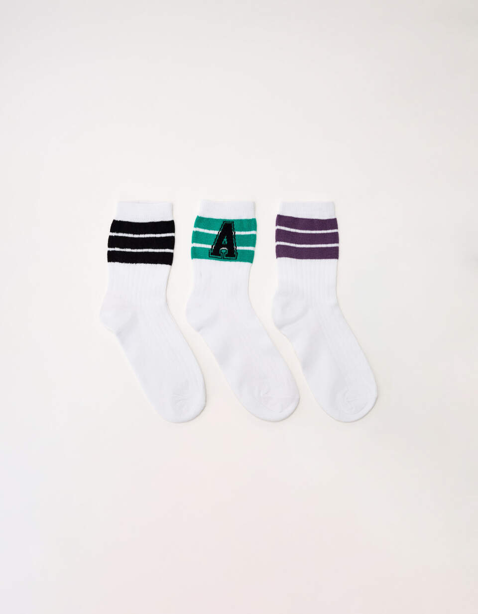 Набор из 3 пар высоких носков для девочек