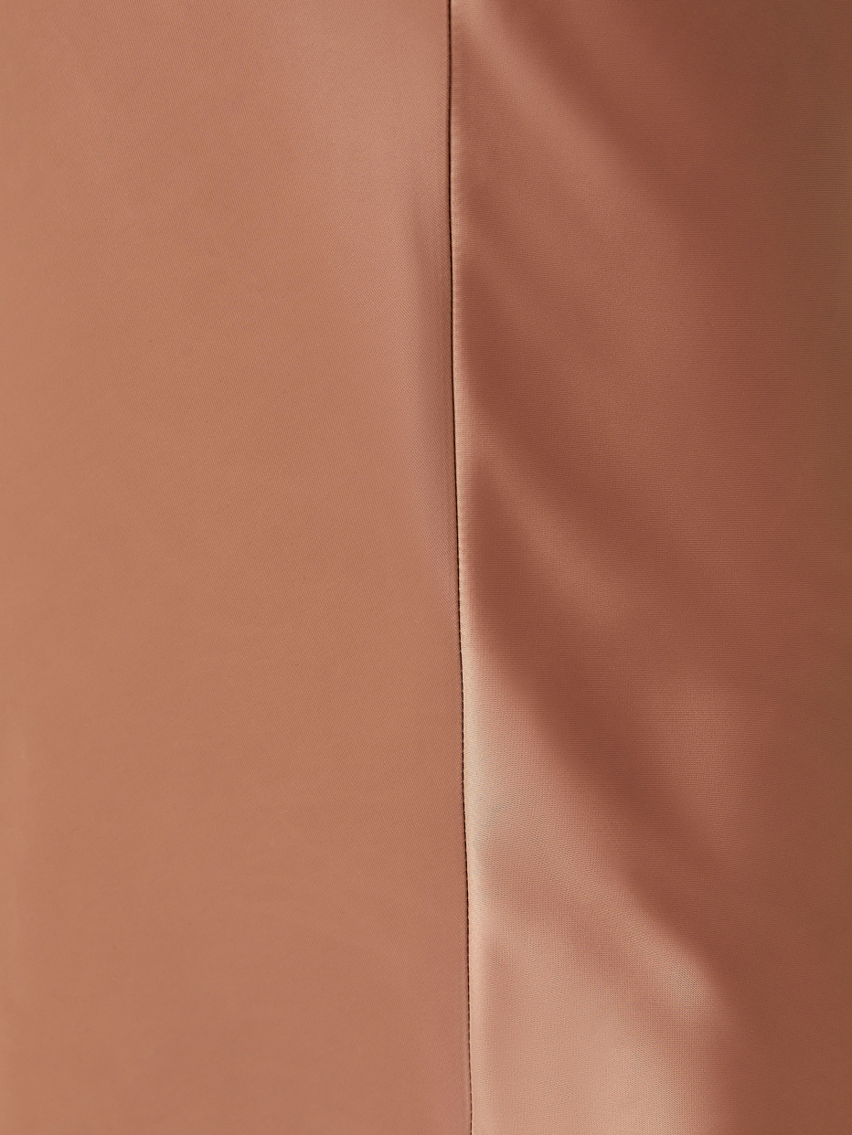 Сатиновая юбка миди, фото - 4