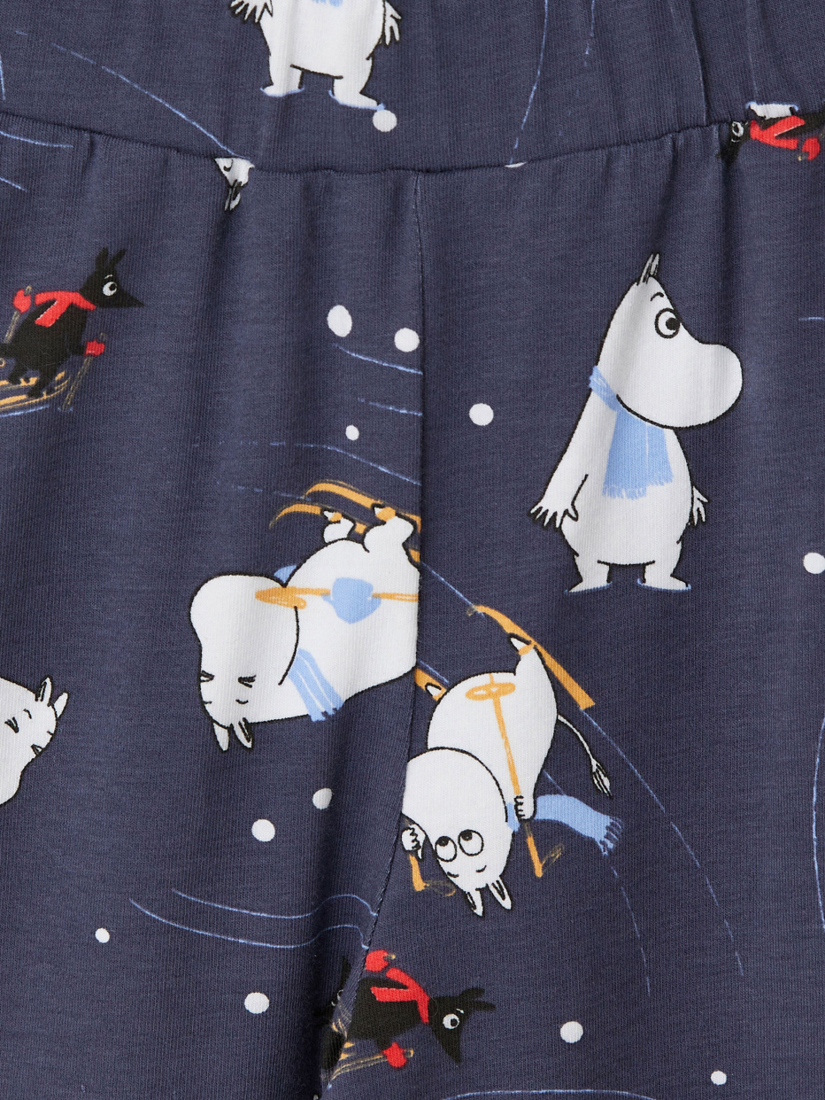 Трикотажная пижама с принтом Moomin Муми Тролль для мальчиков, фото - 3