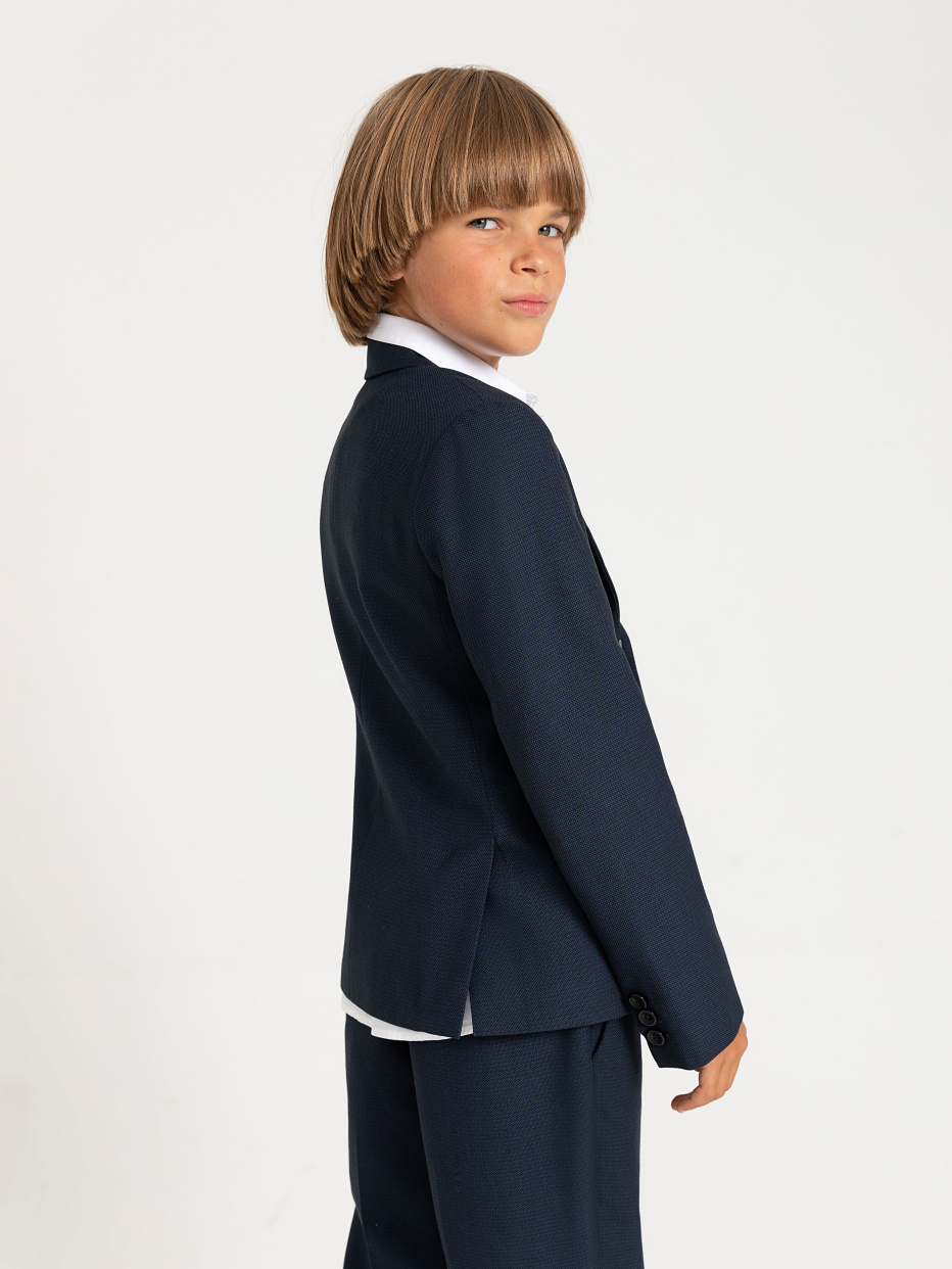 Пиджак из фактурной ткани для мальчиков, фото - 4