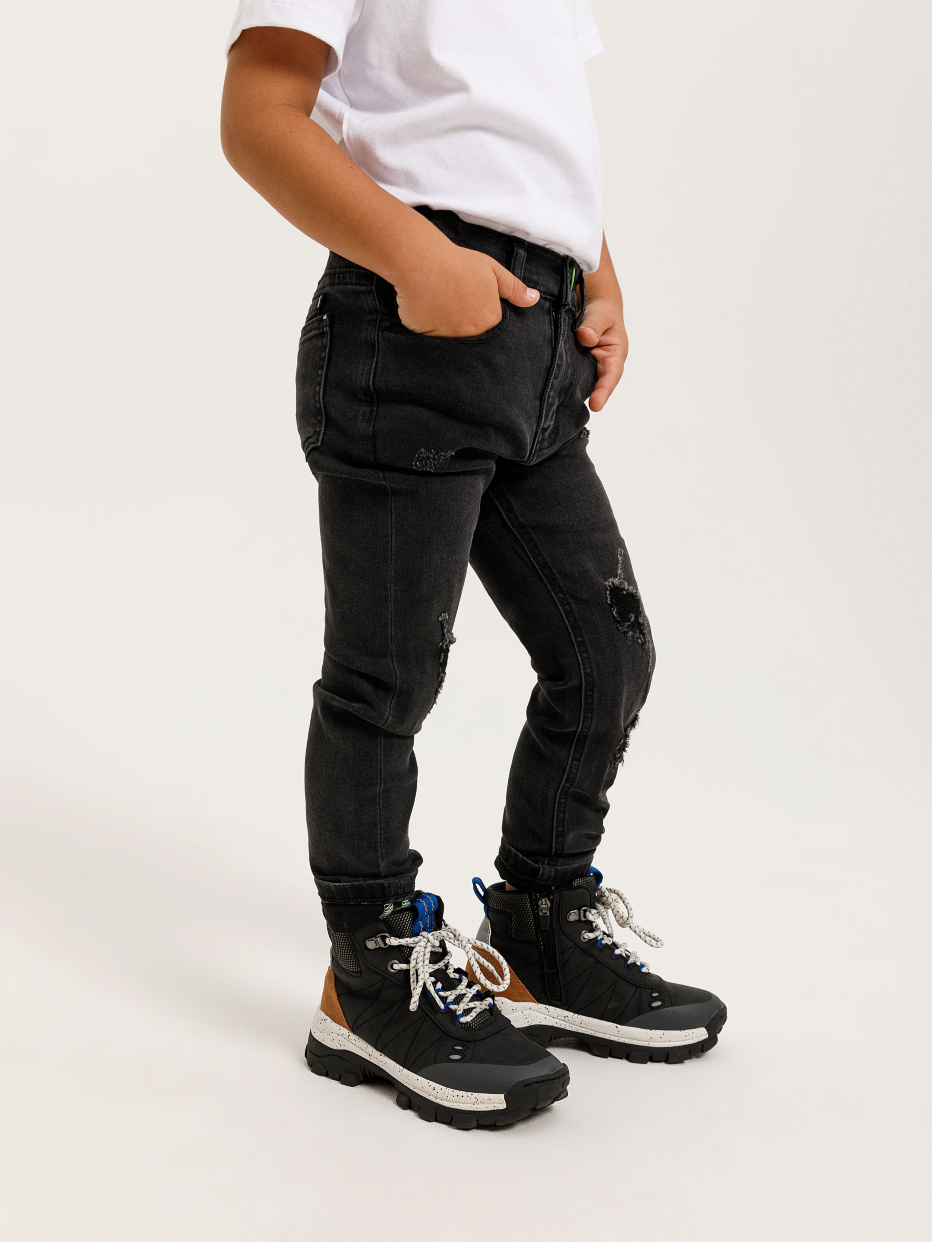 брюки джинсовые для мальчиков, фото - 5