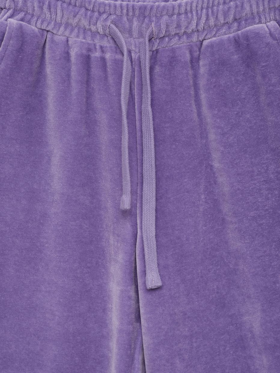 Велюровые брюки для девочек, фото - 3