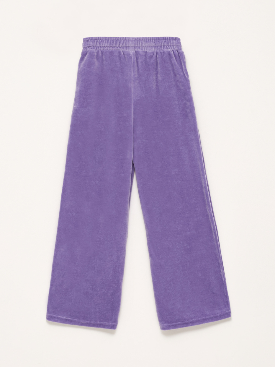Велюровые брюки для девочек, фото - 4