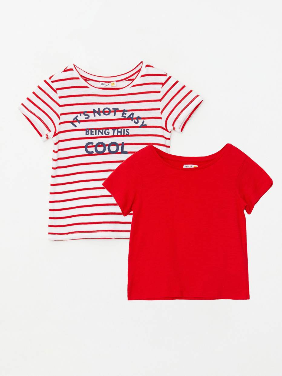 Набор футболок для девочек (2 шт.), фото - 2