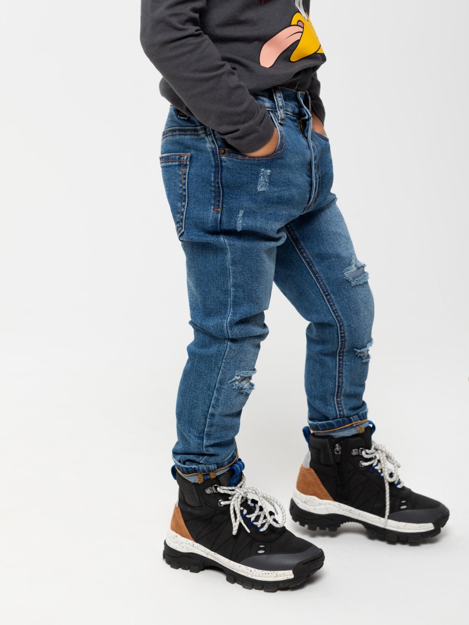 брюки джинсовые для мальчиков, фото - 2