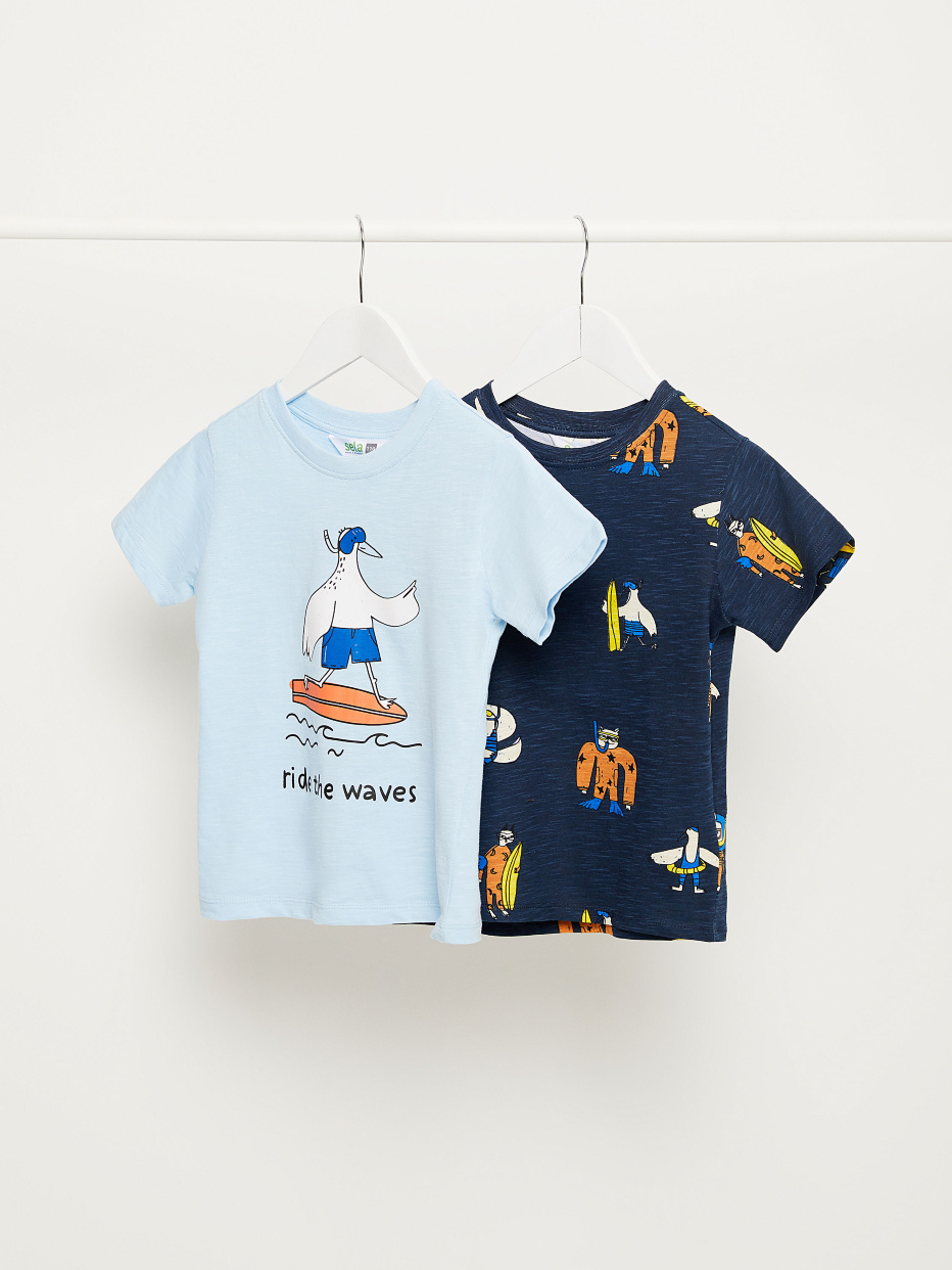 Набор футболок для мальчиков (2 шт.), фото - 1