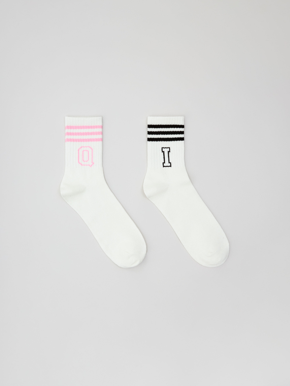 Набор из 2 пар носков для девочек, фото - 1