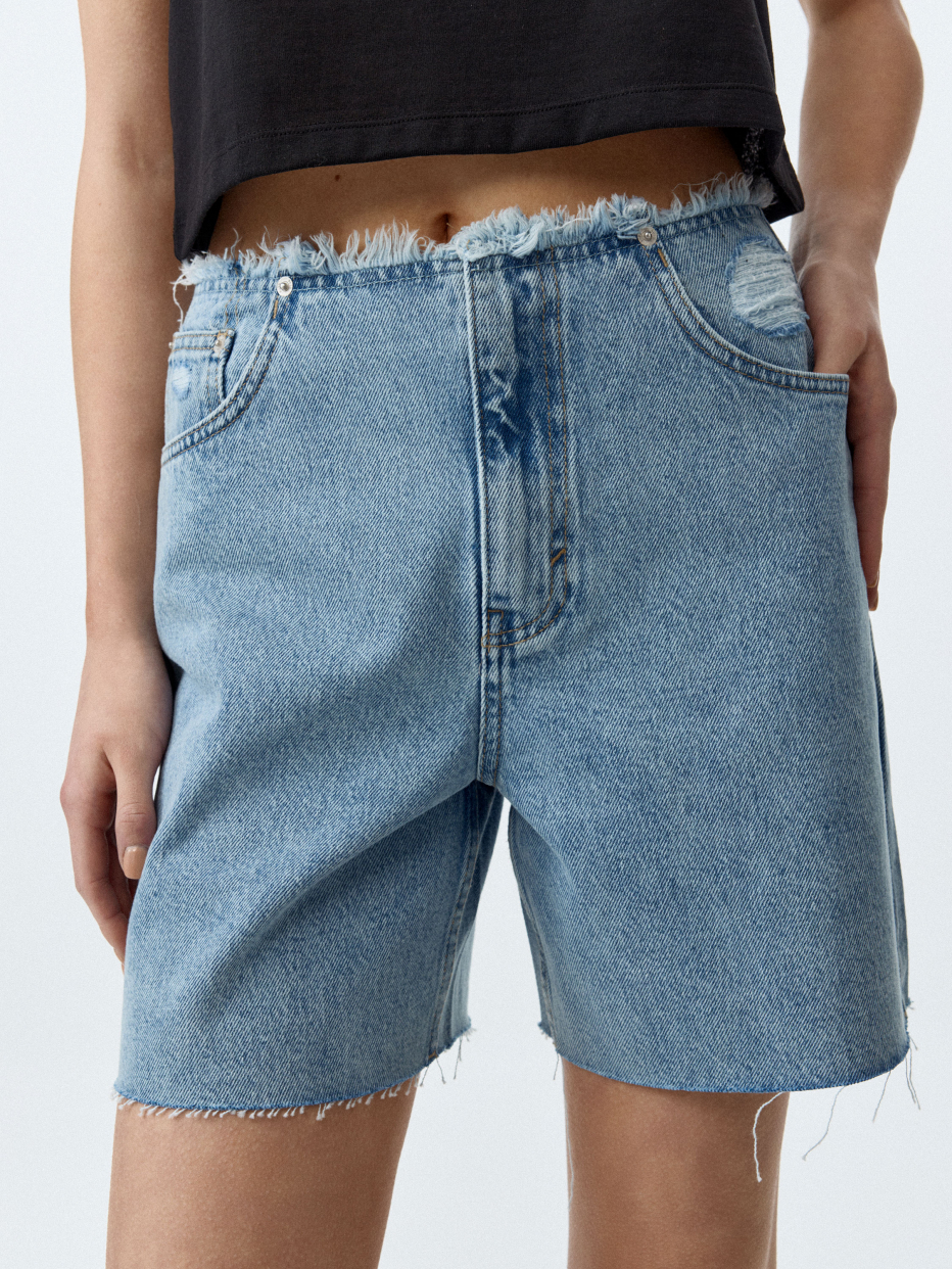 шорты джинсовые женские, фото - 1