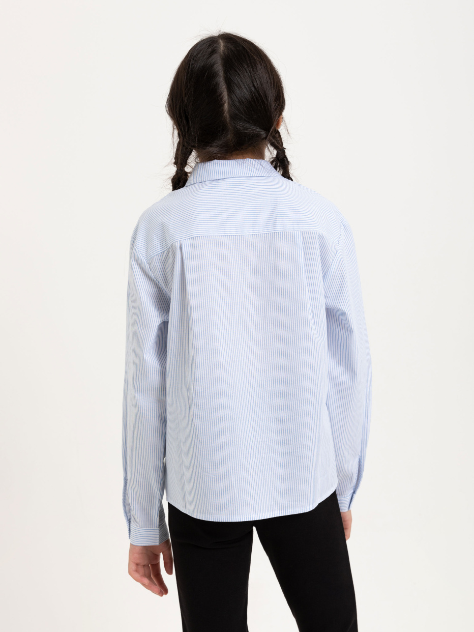 блузка в полоску для девочек, фото - 1