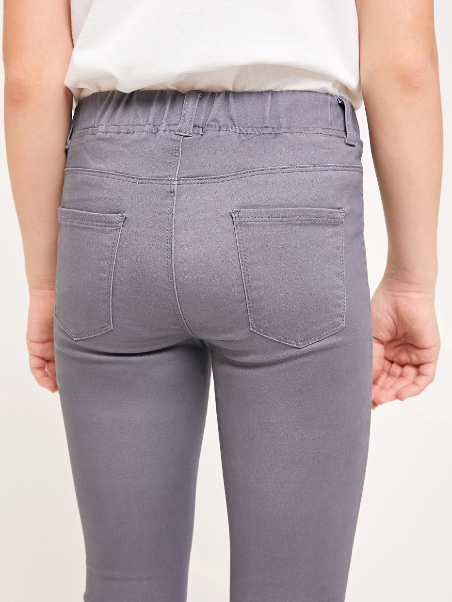 твиловые брюки для девочек, фото - 4