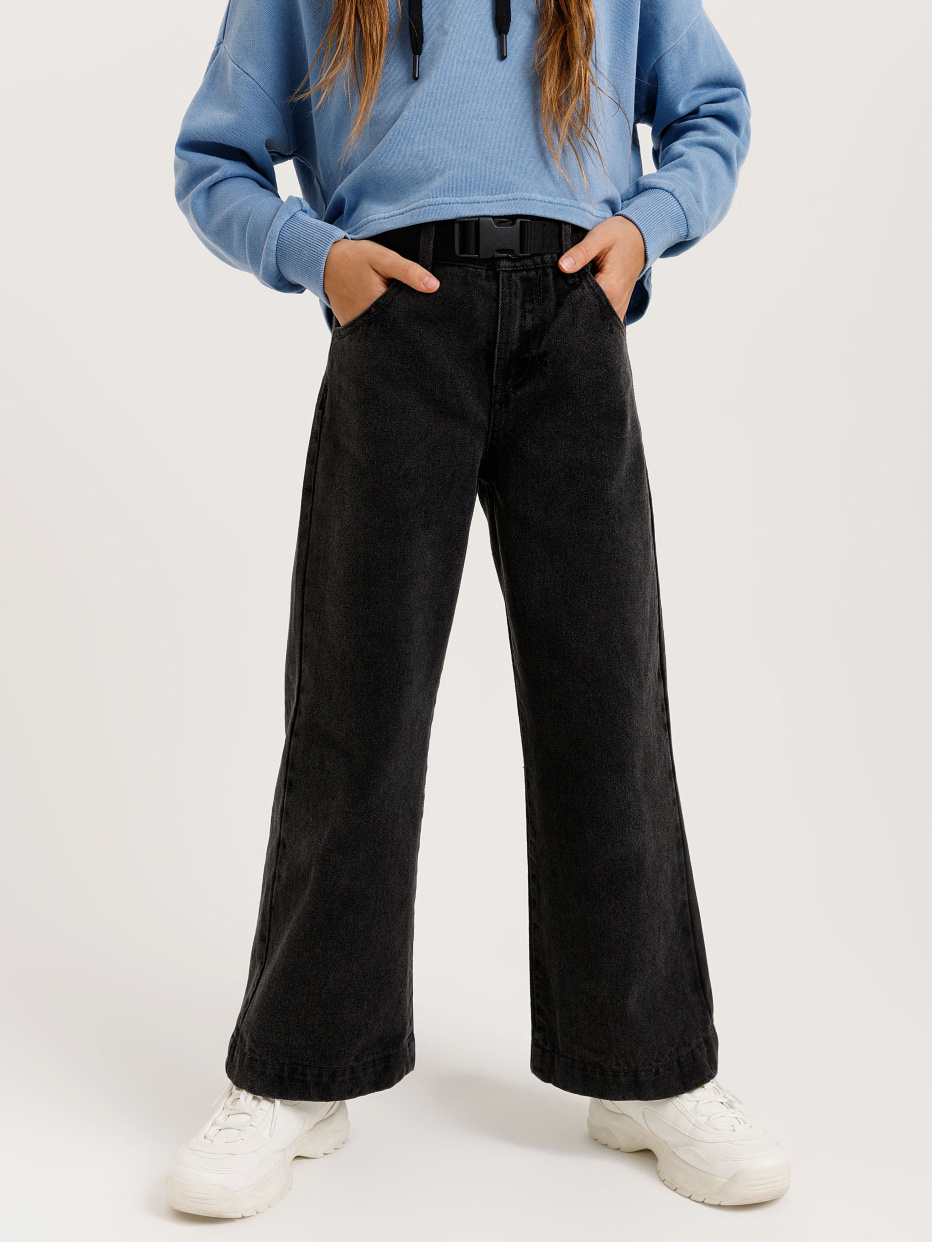 джинсовые кюлоты для девочек, фото - 2