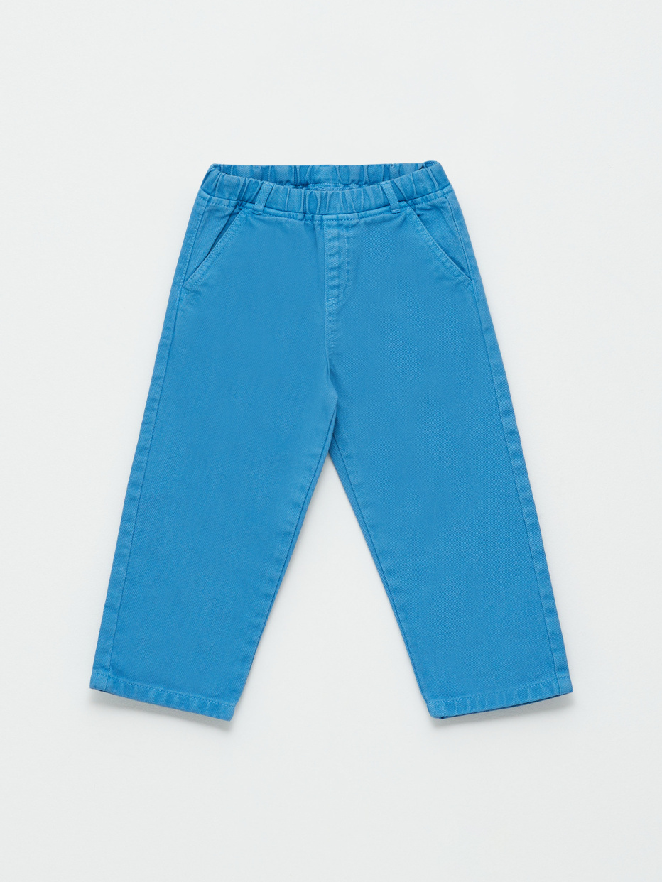 Широкие джинсы на резинке для мальчиков, фото - 2