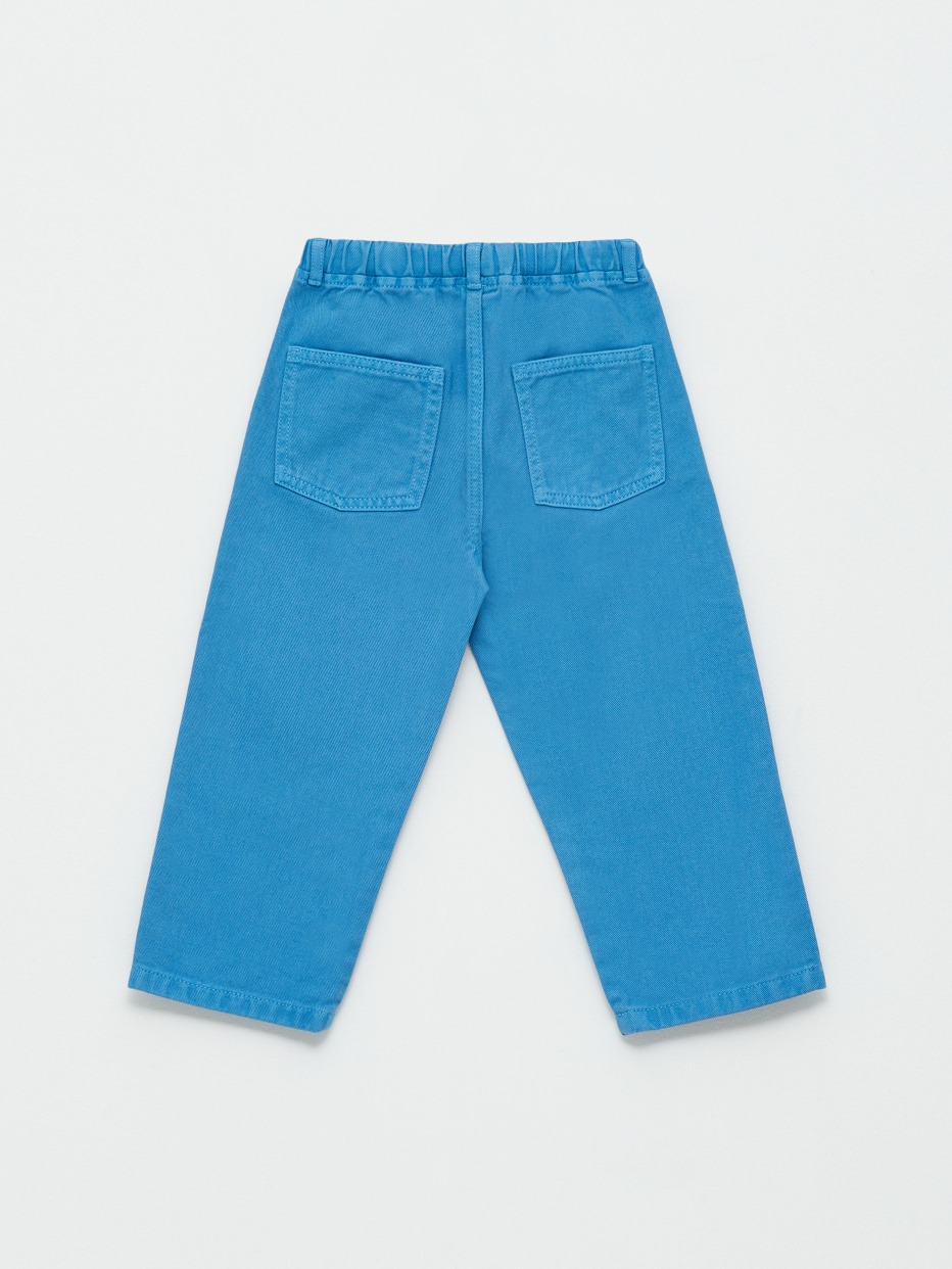 Широкие джинсы на резинке для мальчиков, фото - 4
