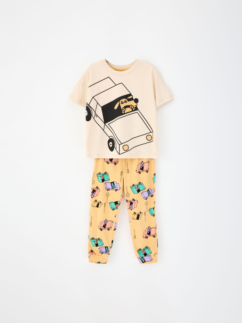 Пижама с принтом для мальчиков, фото - 4