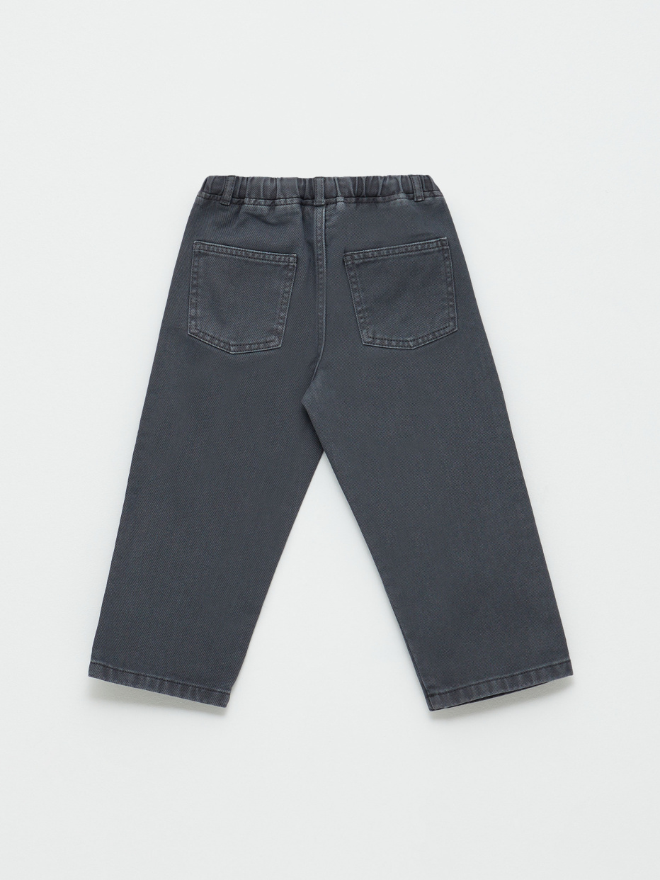 Широкие джинсы на резинке для мальчиков, фото - 4