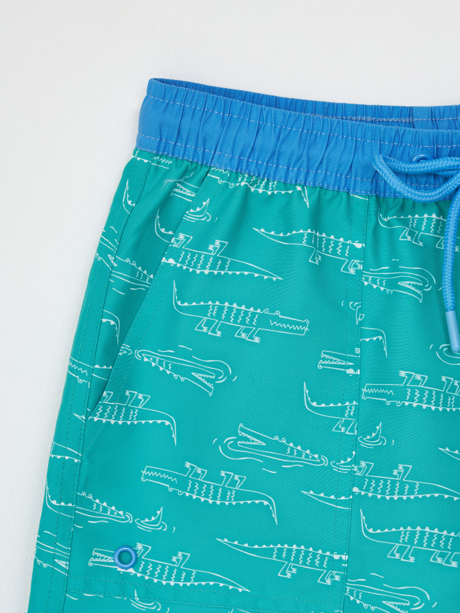 Пляжные шорты с принтом для мальчиков, фото - 2