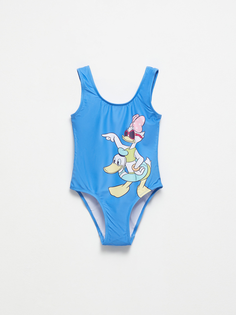 Слитный купальник с принтом Disney Daisy Duck для девочек, фото - 1