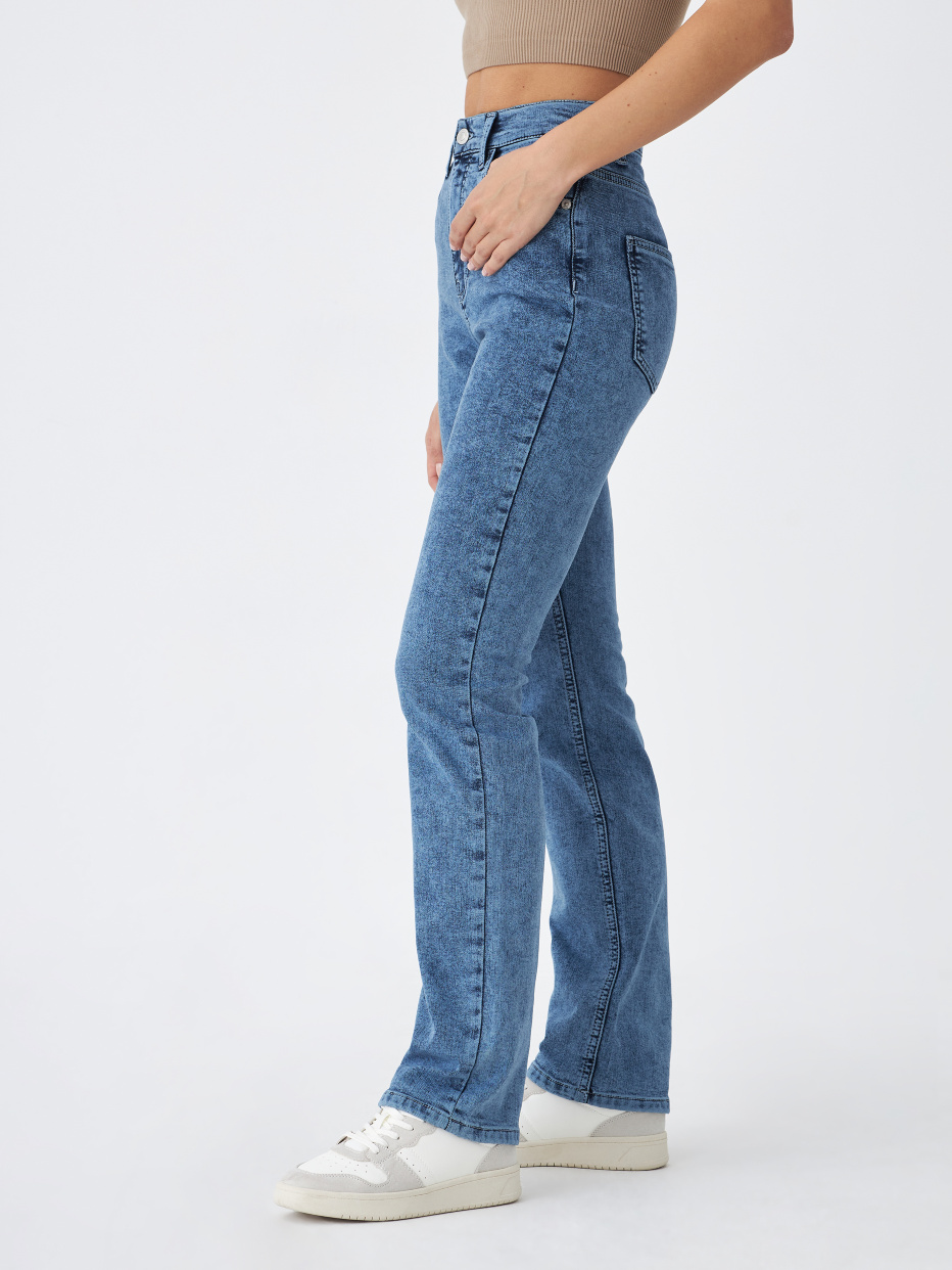 Утепленные прямые джинсы, фото - 8