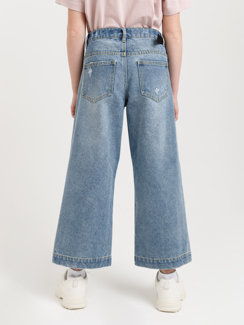 джинсовые кюлоты для девочек, фото - 5