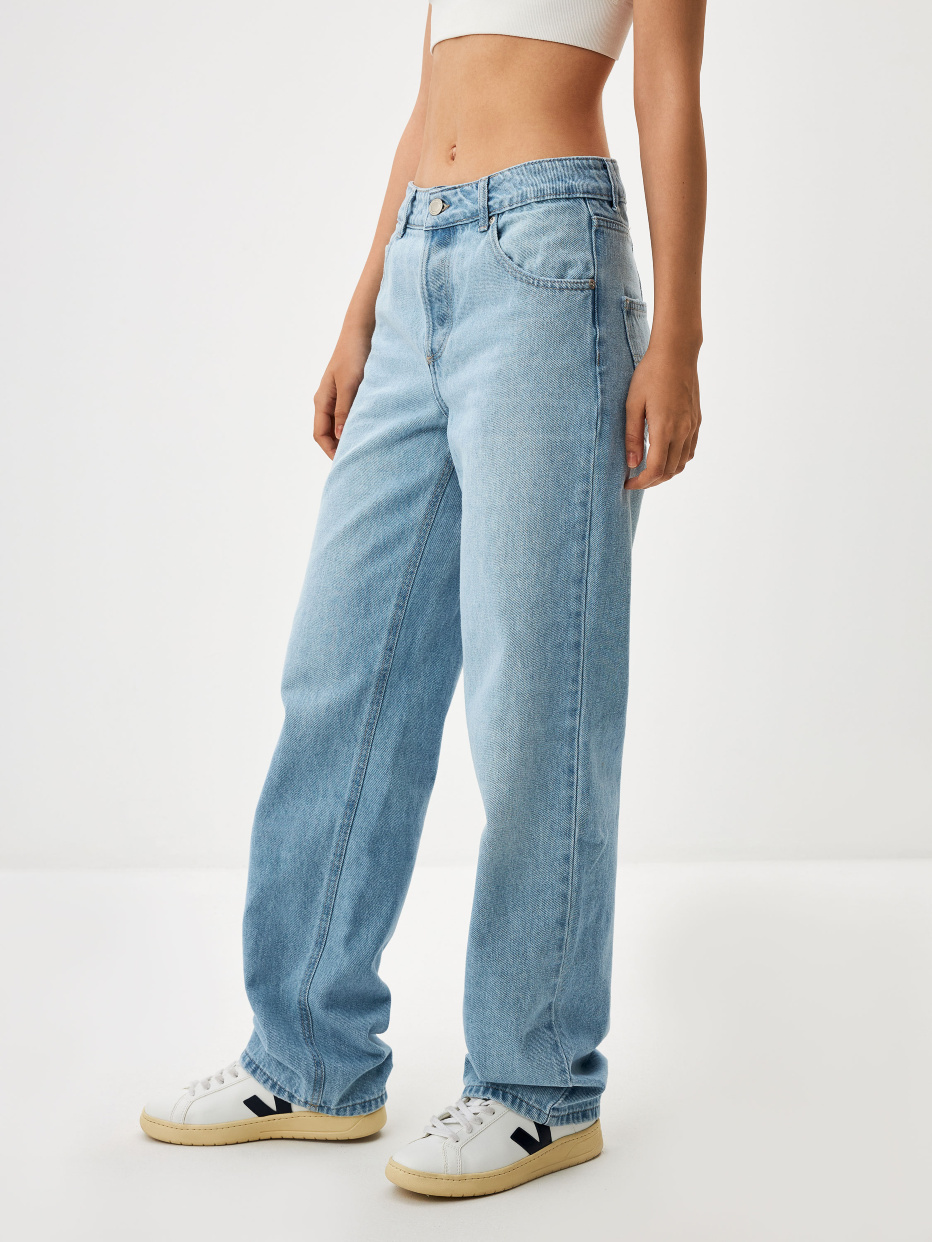 Прямые джинсы с низкой посадкой, фото - 3