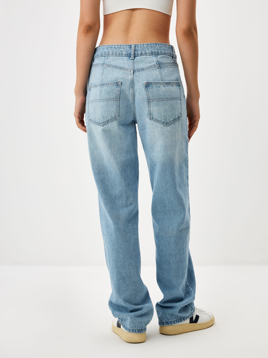 Прямые джинсы с низкой посадкой, фото - 4