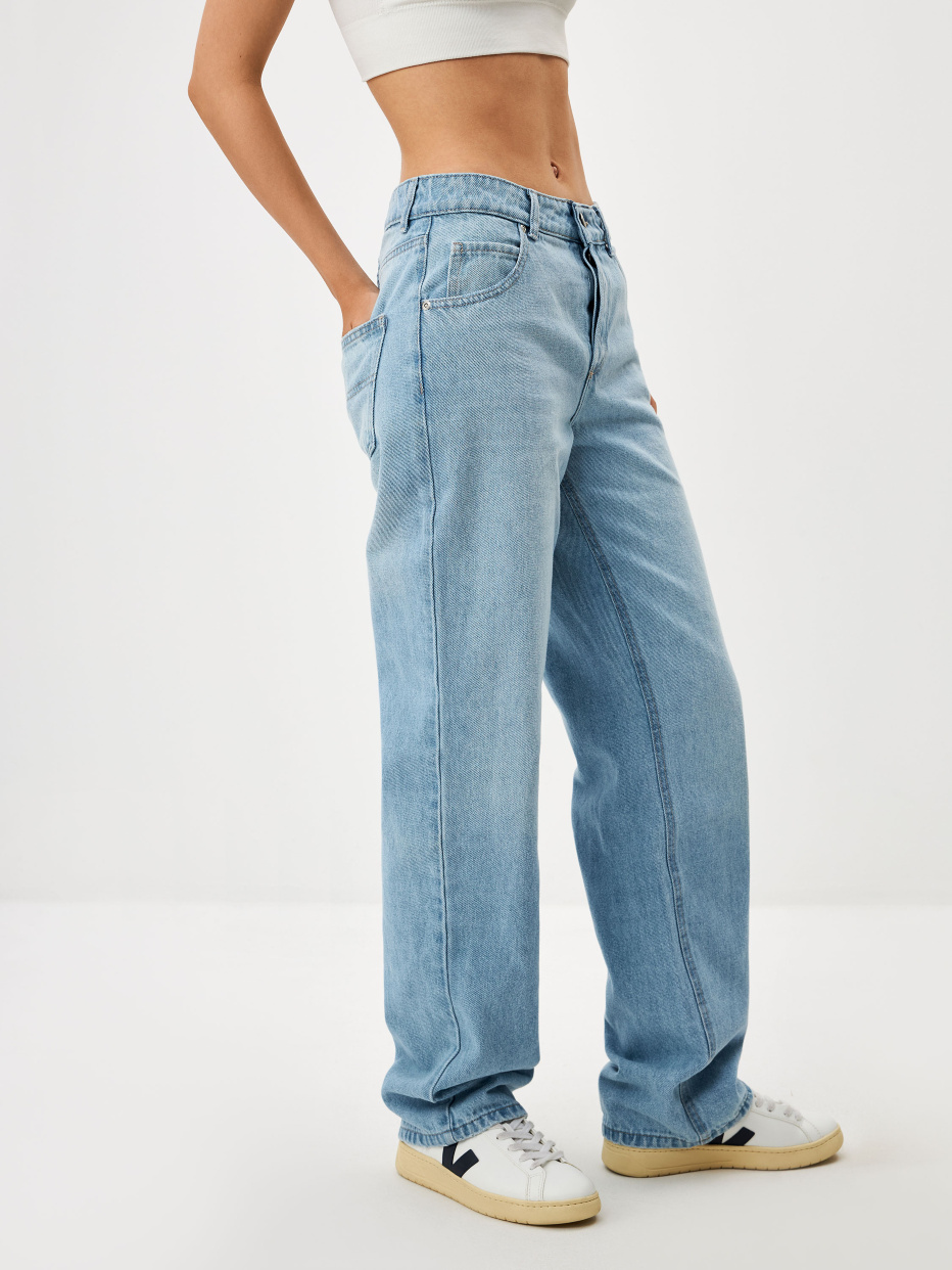 Прямые джинсы с низкой посадкой, фото - 5