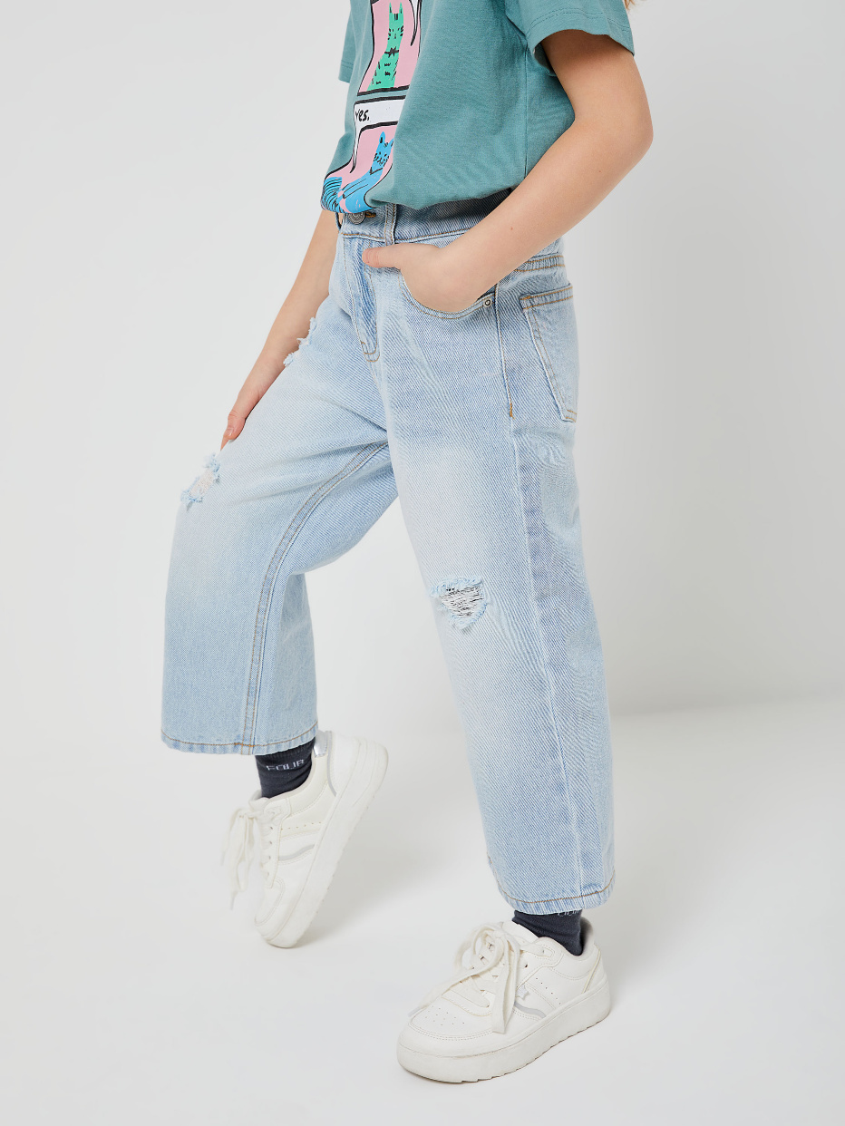 Прямые джинсы для девочек, фото - 4
