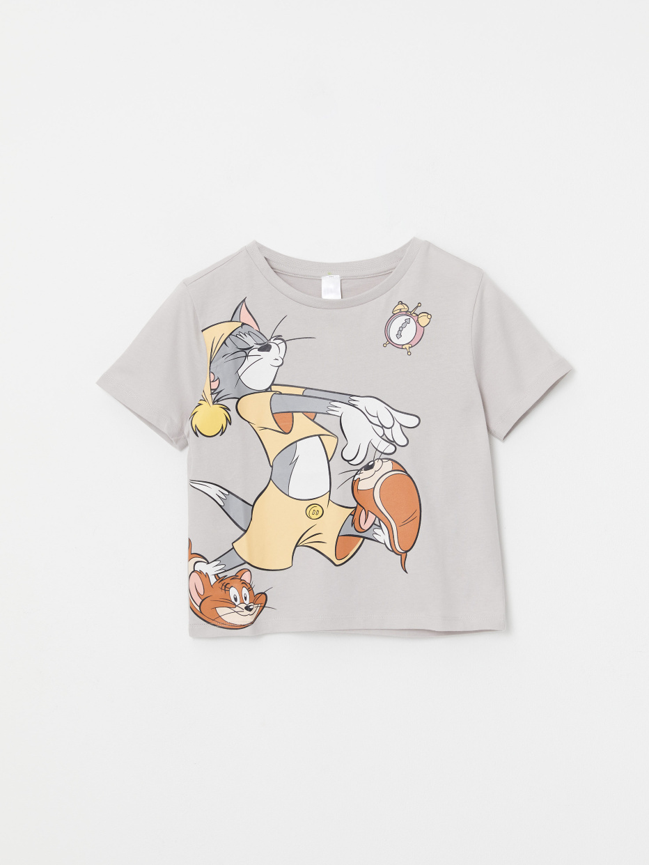 Пижама с ярким принтом Tom & Jerry для мальчиков, фото - 3