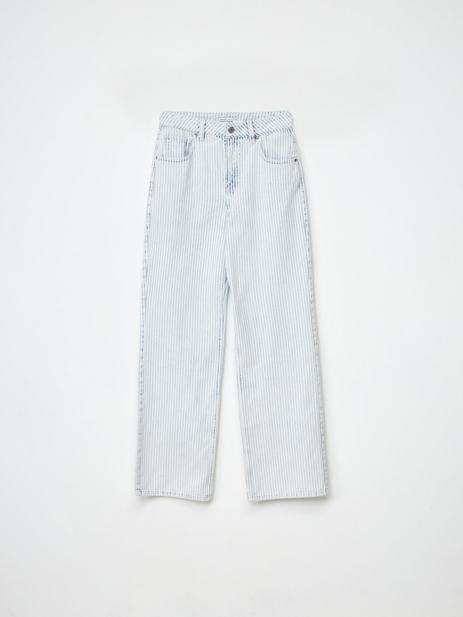 Широкие джинсы в полоску, фото - 8