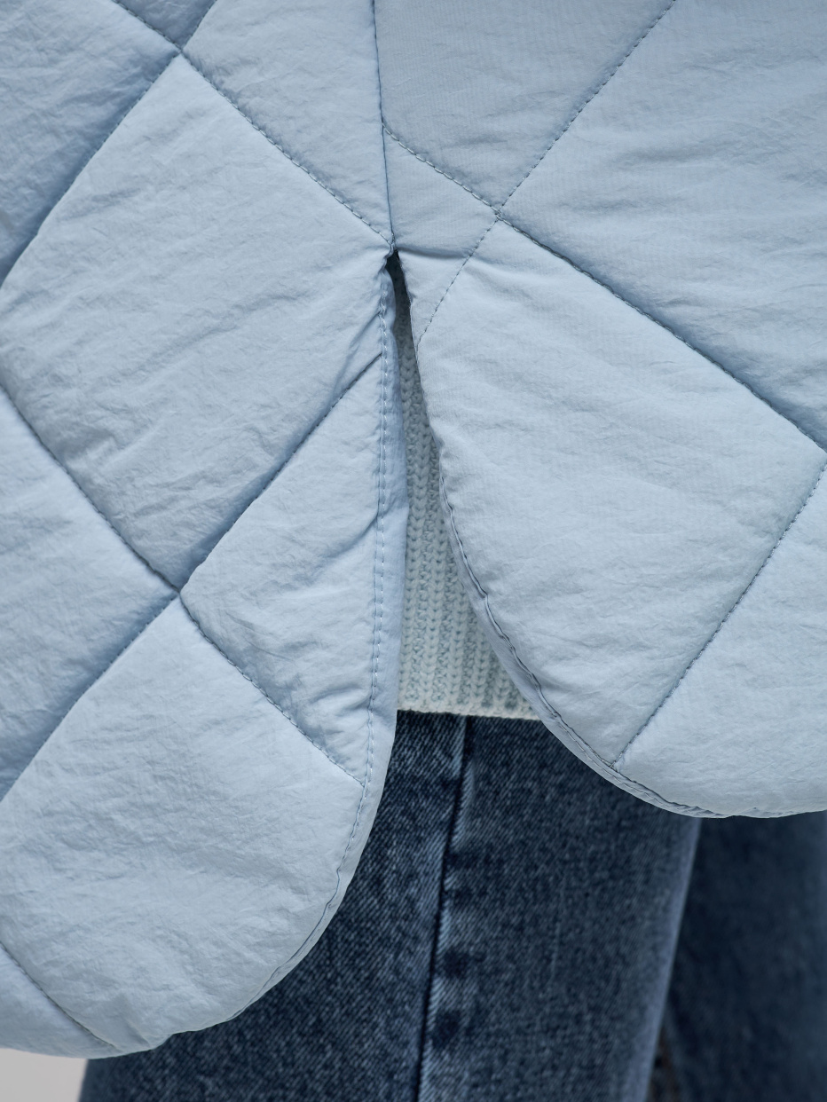 Стеганая куртка-кимоно, фото - 4
