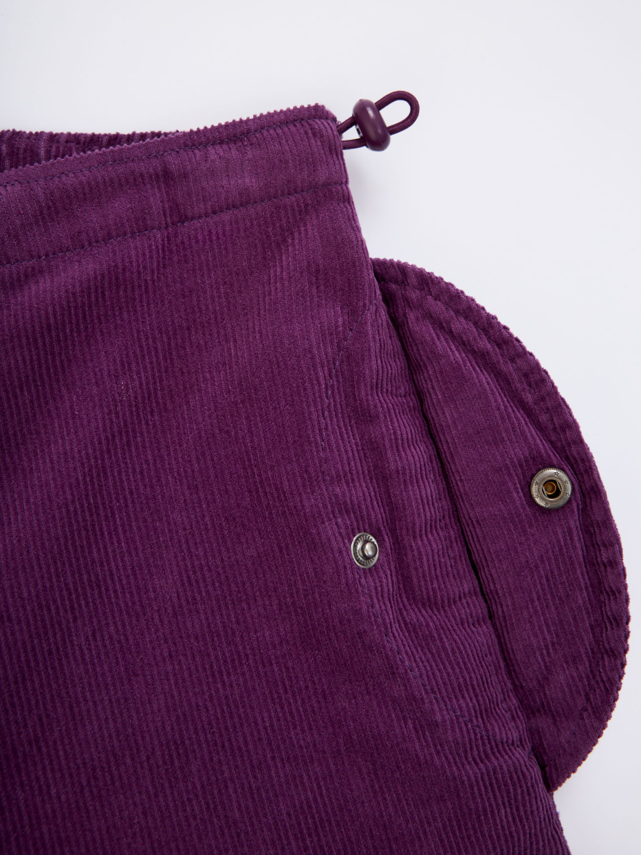 Вельветовые брюки-парашюты для девочек, фото - 5