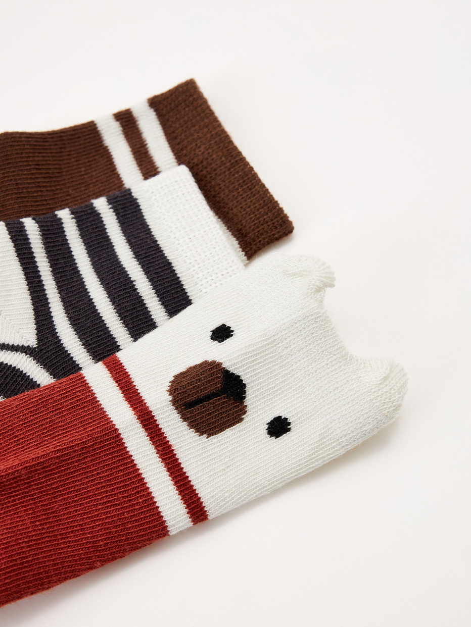 Набор из 3 пар носков для малышей, фото - 2