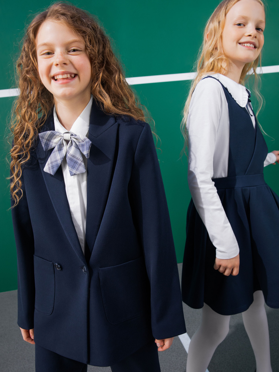 Школьный пиджак для девочек, фото - 1